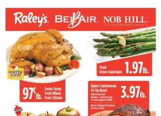 Raley’s Supermarkets Weekly Ad Sep 30 – Oct 06, 2020