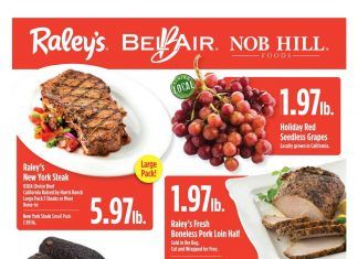 Raley’s Supermarkets Weekly Ad Oct 07 – Oct 13, 2020