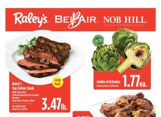 Raley’s Supermarkets Weekly Ad Oct 21 – Oct 27, 2020
