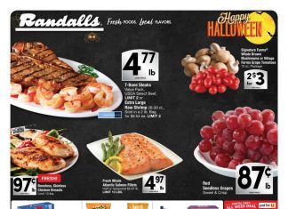 Randalls Weekly Ad Oct 28 – Nov 03, 2020