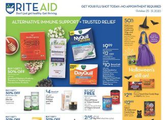 Rite Aid Weekly Ad Oct 25 – Oct 31, 2020