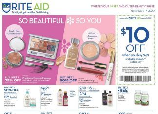 Rite Aid Weekly Ad Nov 01 – Nov 07, 2020
