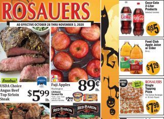 Rosauers Weekly Ad Oct 28 – Nov 3, 2020