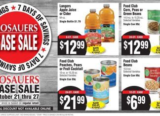 Rosauers Weekly Ad Oct 21 – Oct 27, 2020