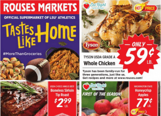Rouses Markets Weekly Ad Oct 7 – Oct 14, 2020