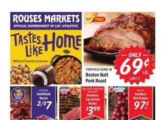 Rouses Markets Weekly Ad Oct 14 – Oct 21, 2020