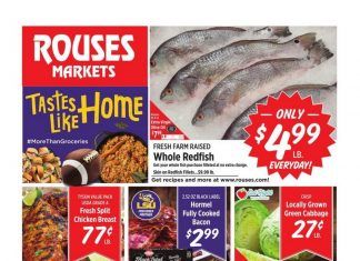 Rouses Markets Weekly Ad Oct 21 – Oct 28, 2020