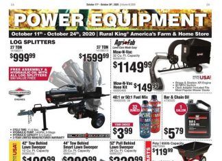 Rural King Weekly Ad Oct 11 – Oct 24, 2020