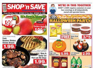 SHOP ‘n SAVE Weekly Ad Oct 22 – Oct 28, 2020