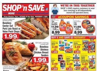 SHOP ‘n SAVE Weekly Ad Oct 29 – Nov 04, 2020