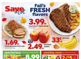 Save A Lot Weekly Ad Oct 07 – Oct 13, 2020