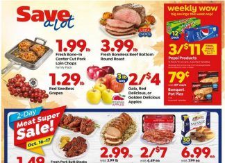 Save A Lot Weekly Ad Oct 14 – Oct 20, 2020