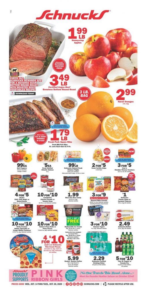 Schnucks Weekly Ad Oct 14 Oct 20, 2020
