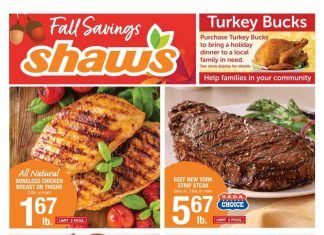 Shaw’s Weekly Ad Oct 16 – Oct 22, 2020