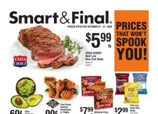 Smart & Final Weekly Ad Oct 21 – Oct 27, 2020
