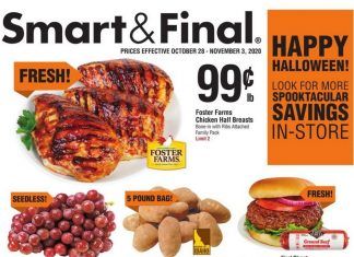 Smart & Final Weekly Ad Oct 28 – Nov 3, 2020