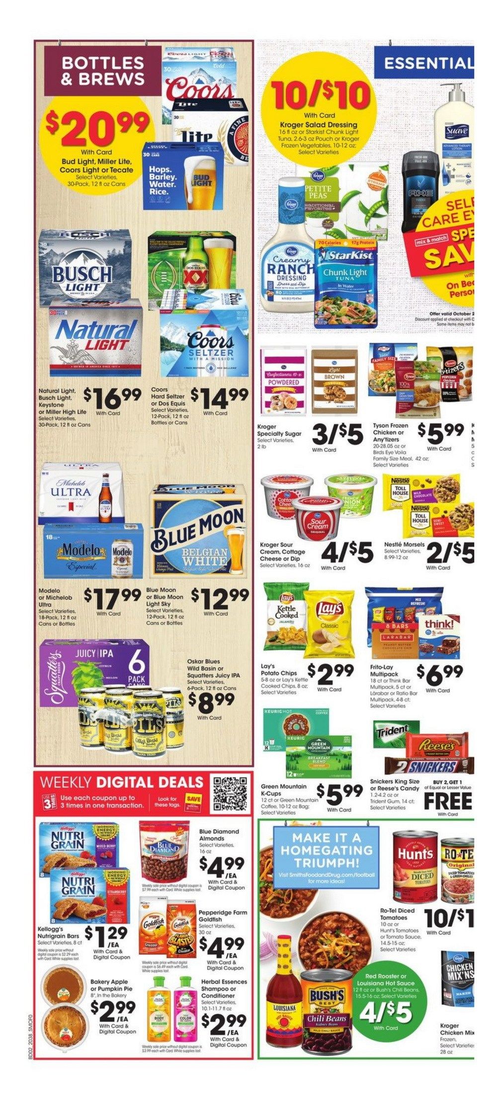 Smith's Food and Drug Weekly Circular Oct 21 Oct 27, 2020