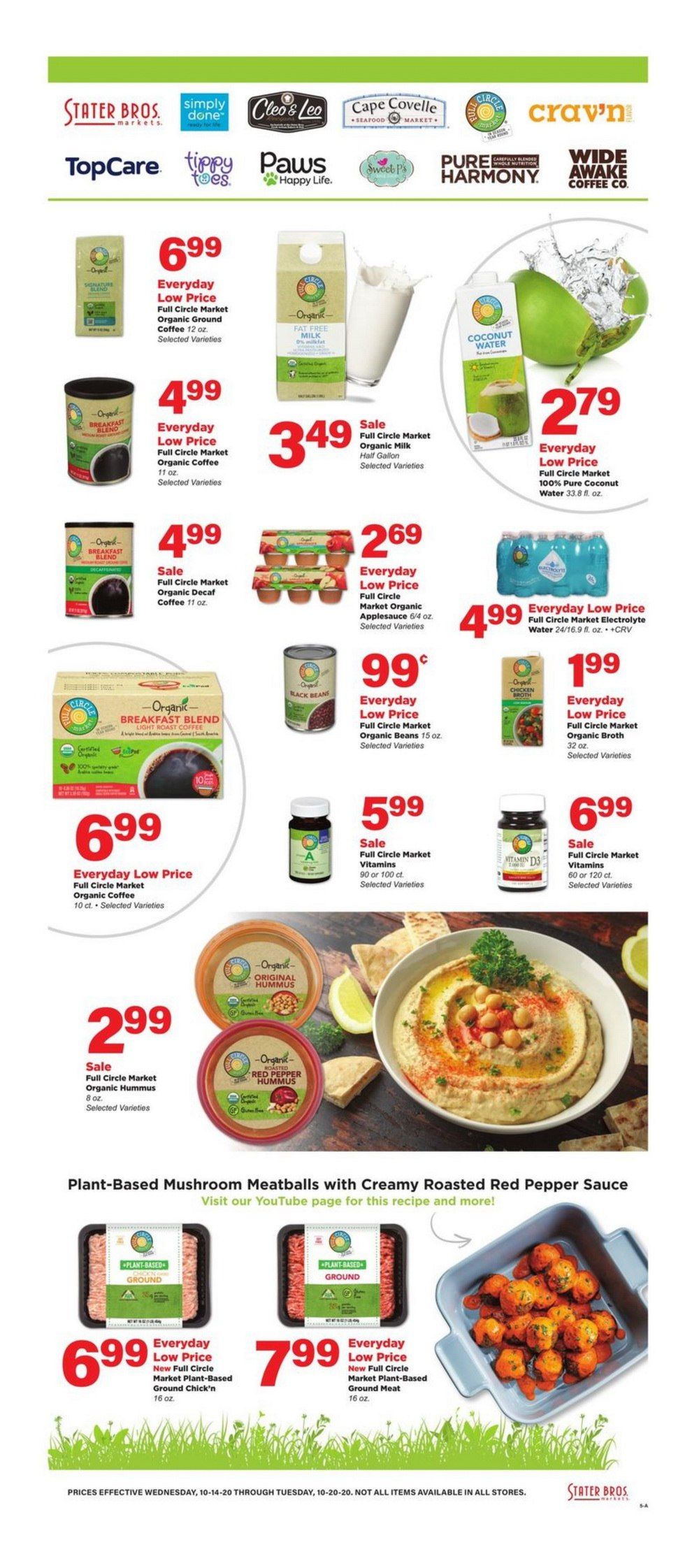 Stater Bros Weekly Ad Oct 14 Oct 20, 2020