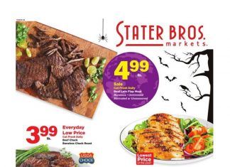 Stater Bros Weekly Ad Oct 28 – Nov 03, 2020