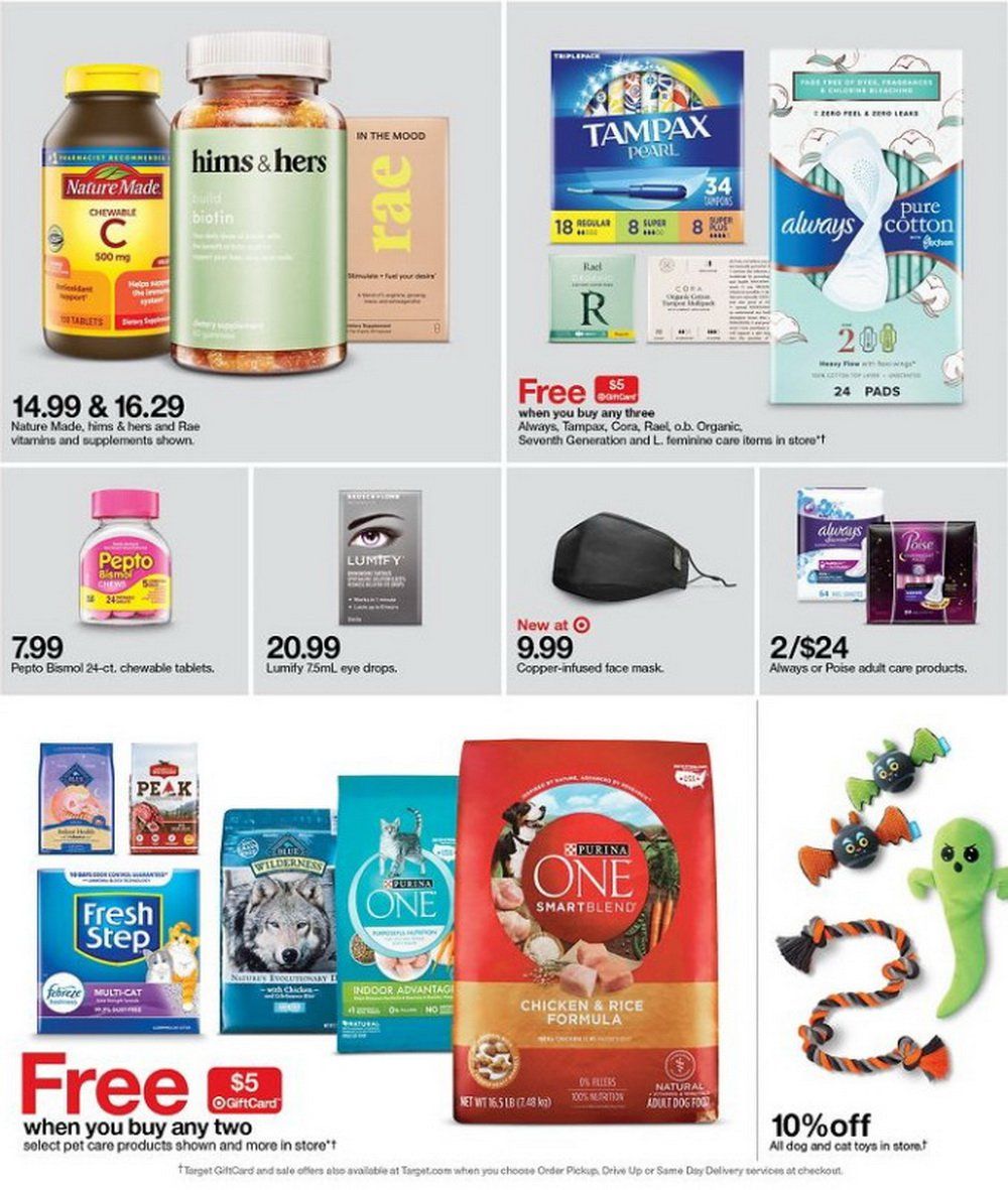 Target Weekly Ad Oct 11 Oct 17, 2020
