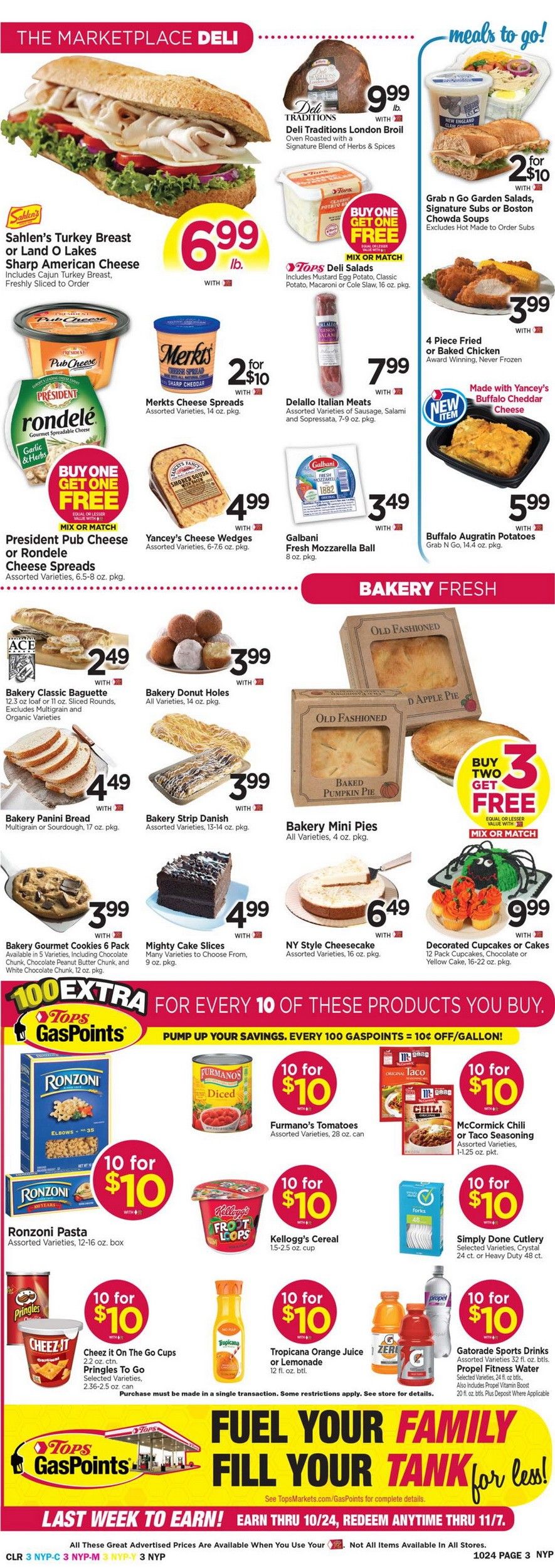 Tops Weekly Circular Oct 18 Oct 24, 2020