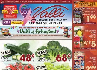 Valli Produce Weekly Ad Oct 14 – Oct 20, 2020