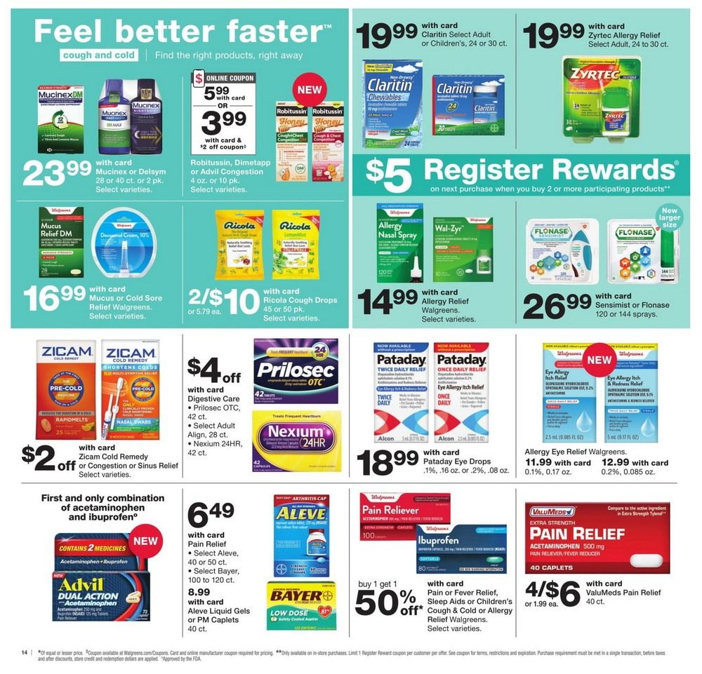 Walgreens Weekly Ad Oct 11 Oct 17, 2020