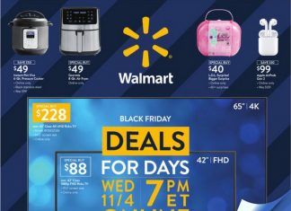 Walmart Black Friday Ad Nov 04 – Nov 08, 2020