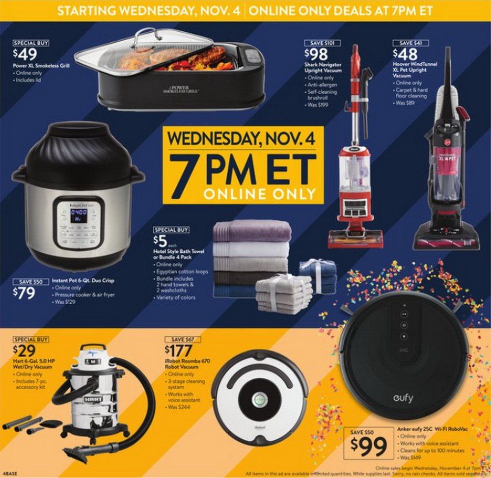 Walmart Black Friday Ad Nov 04 Nov 08, 2020