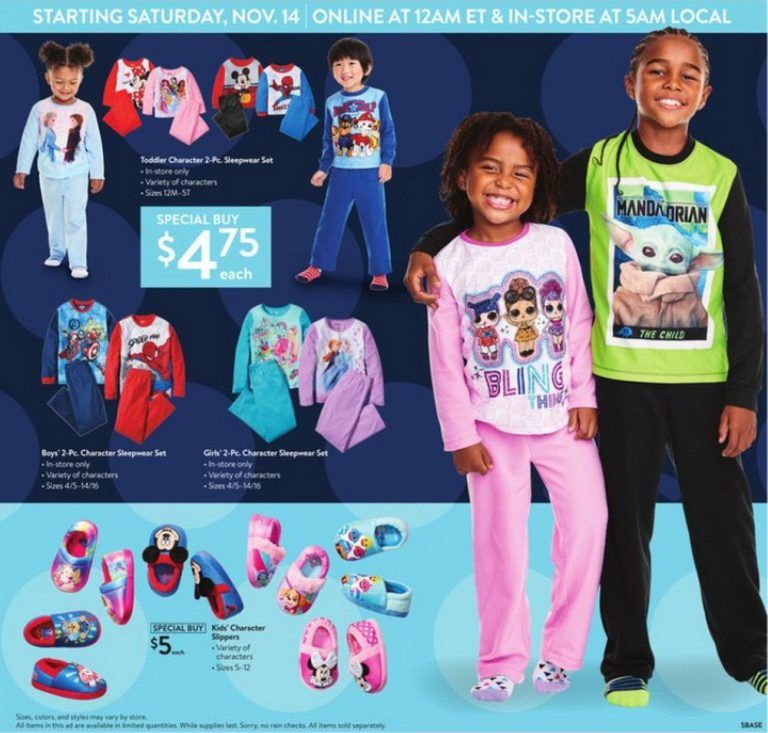 Walmart Black Friday Ad Nov 11 Nov 15, 2020
