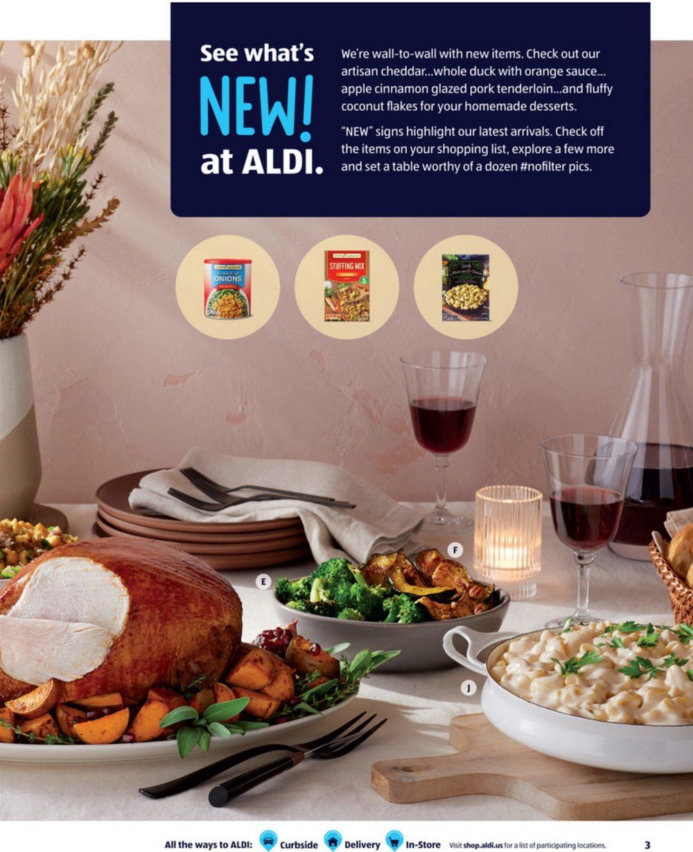 ALDI Thanksgiving Day Ad, Oct 21 Nov 26, 2020