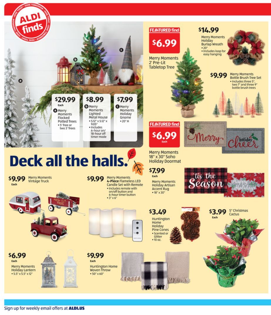 ALDI Instore Ad Sneak Peek Nov 11 Nov 17, 2020