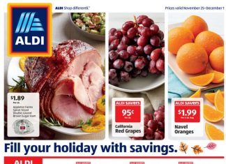 ALDI Weekly Ad Nov 25 – Dec 01, 2020