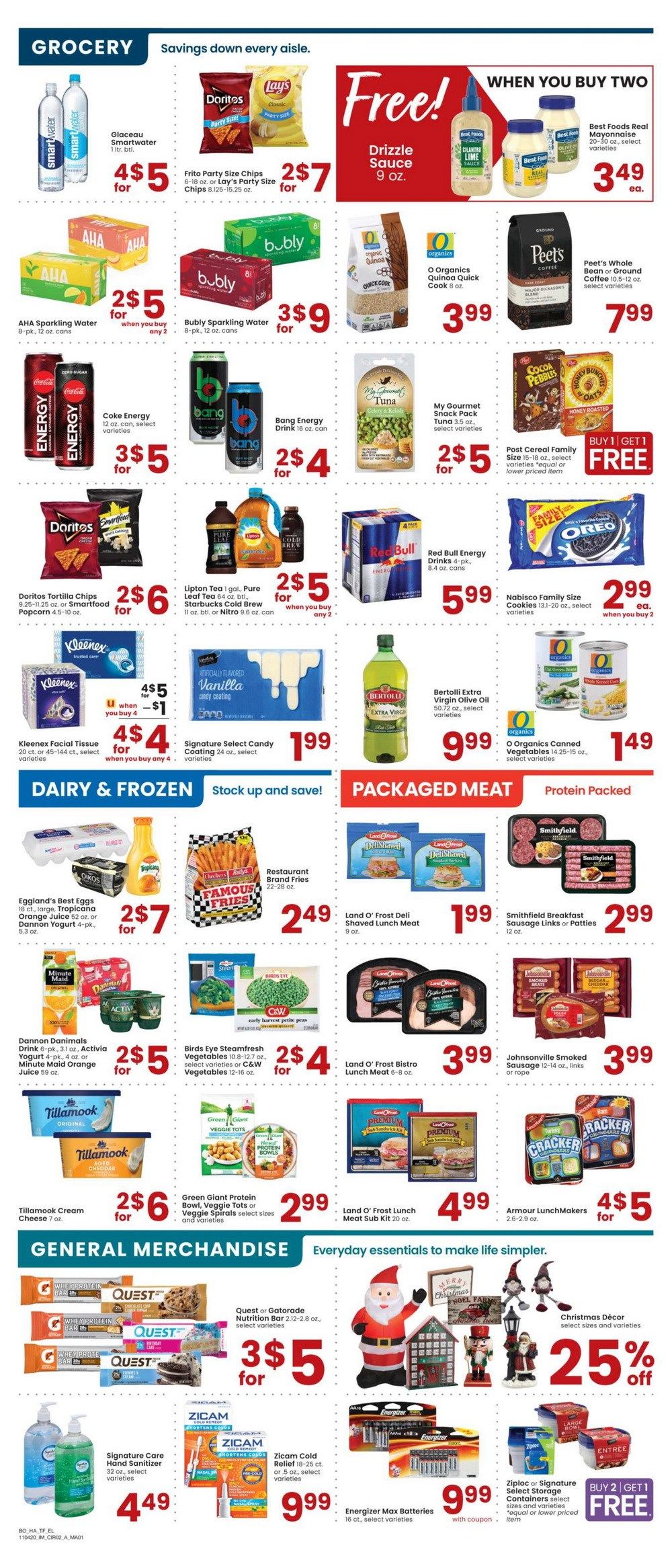 Albertsons Weekly Ad Nov 4 Nov 10, 2020