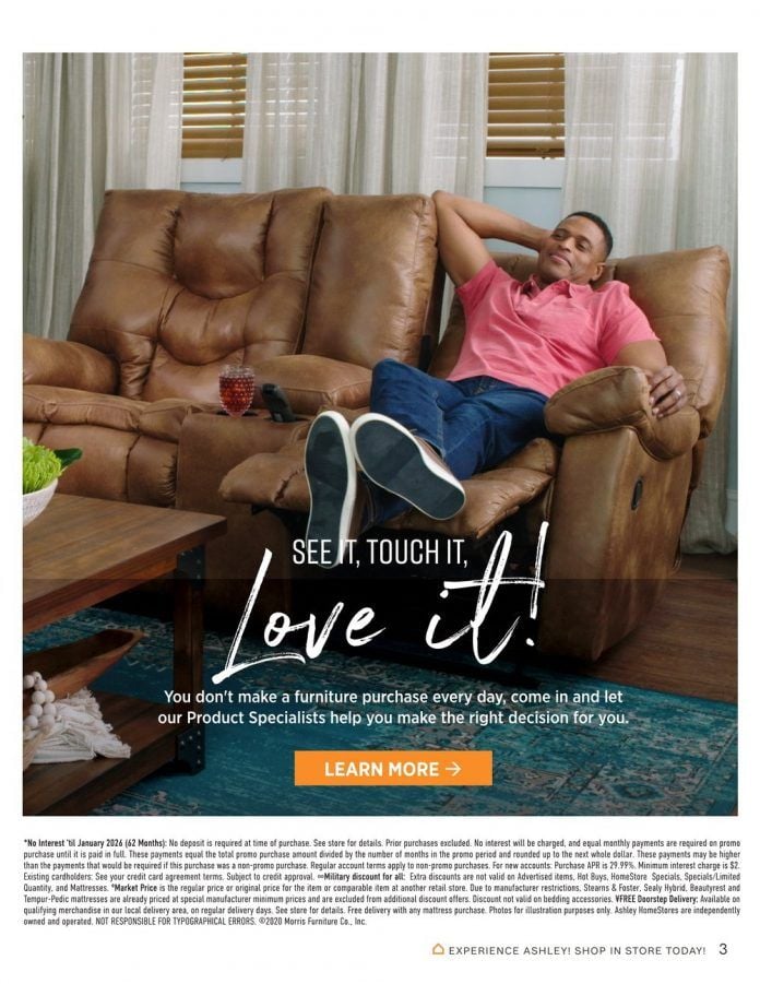 Ashley Furniture HomeStore Veterans Day Sale