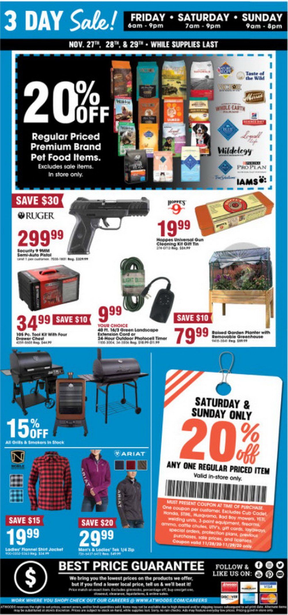 Atwoods Black Friday Ad Nov 27 – Nov 29, 2020 - What Stores Have Their Black Friday Ad Out