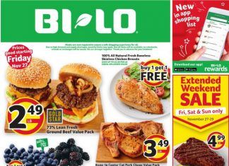 BI-LO Weekly Circular Nov 27 – Dec 01, 2020