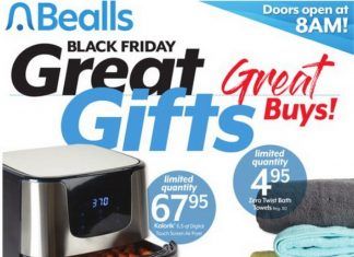 Bealls Black Friday Ad Nov 22 – Nov 28, 2020