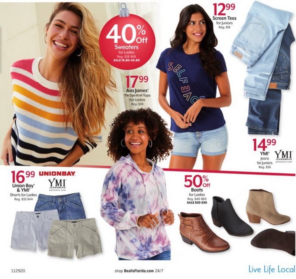 Bealls Weekly Ad Nov 29 Dec 05, 2020