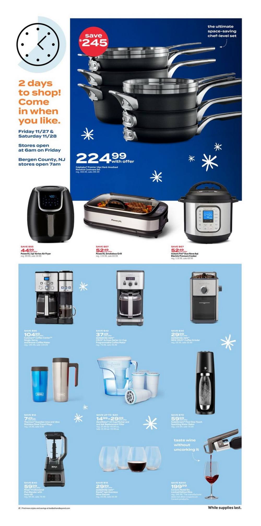 Bed Bath & Beyond Black Friday Ad Nov 26 Nov 30, 2020