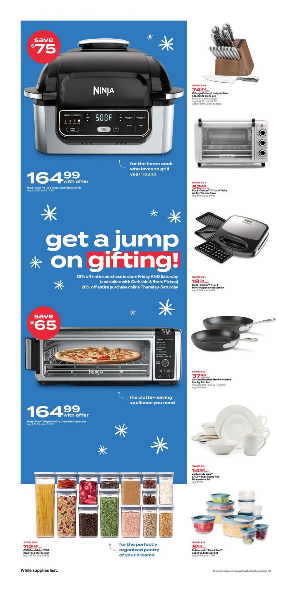Bed Bath & Beyond Black Friday Ad Nov 26 Nov 30, 2020