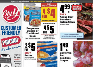 Big Y Weekly Ad Nov 5 – Nov 11, 2020