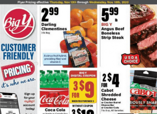 Big Y Weekly Ad Nov 12 – Nov 18, 2020