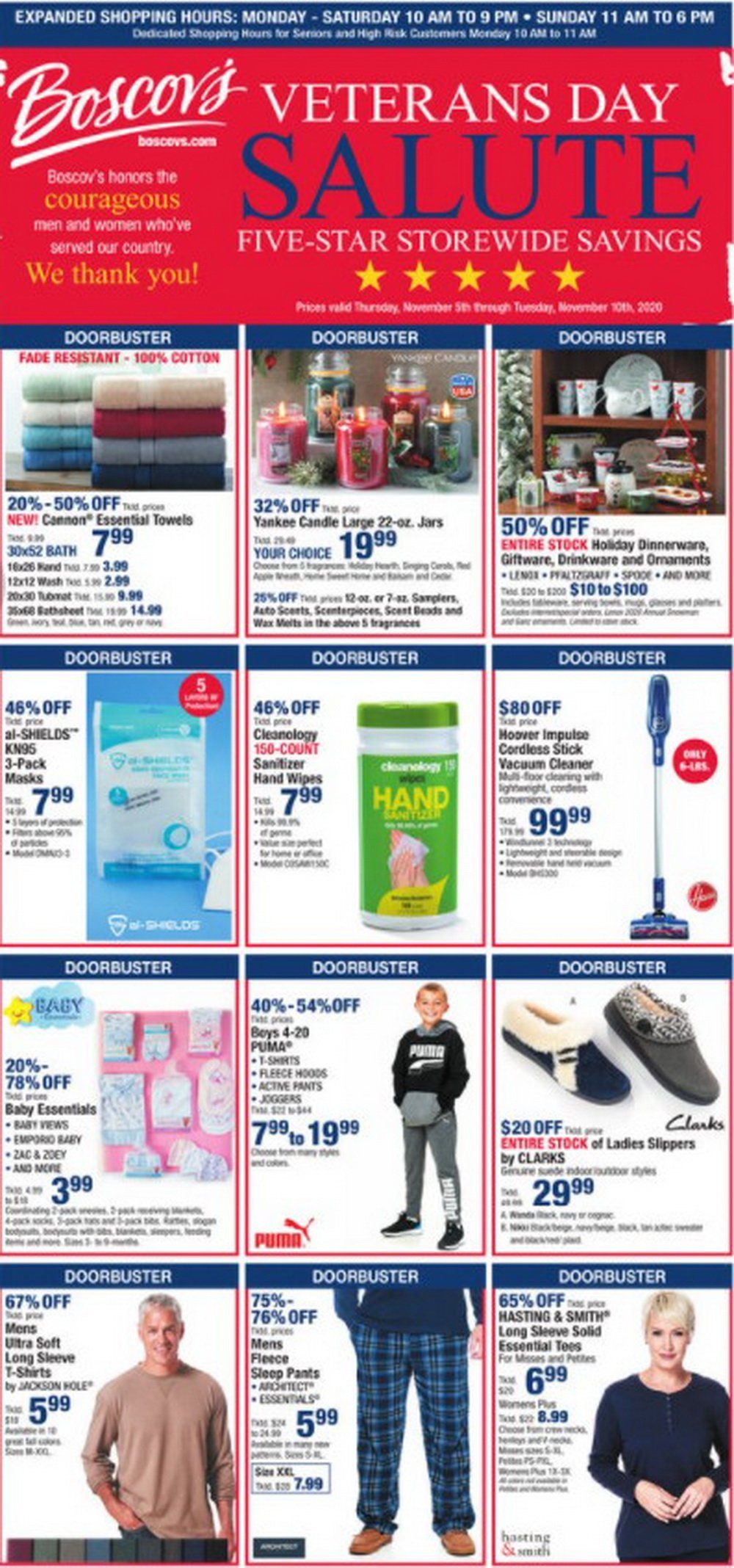 Boscov's Weekly Ad Nov 05 Nov 10, 2020