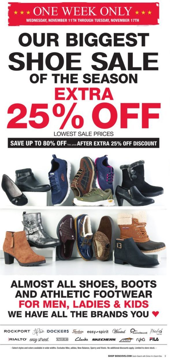 Boscov's Black Friday Ad Nov 11 Nov 17, 2020