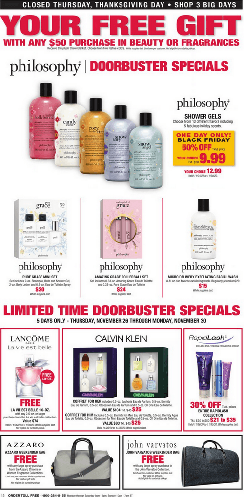 Boscov's Black Friday Ad Nov 25 Nov 27, 2020