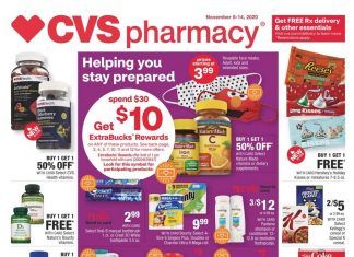 CVS Weekly Ad Nov 08 – Nov 14, 2020
