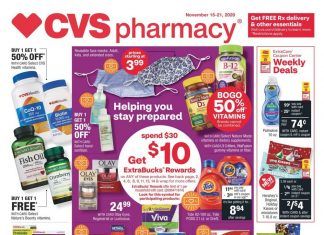 CVS Weekly Ad Nov 15 – Nov 21, 2020
