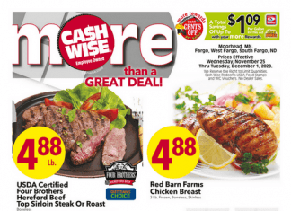 Cash Wise Weekly Ad Nov 25 – Dec 01, 2020
