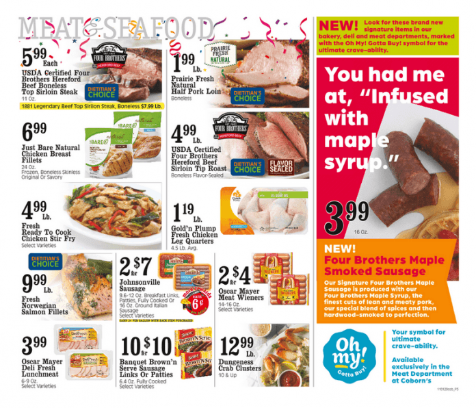 Coborn's Weekly Ad Aug Nov 01 - Nov 07, 2020